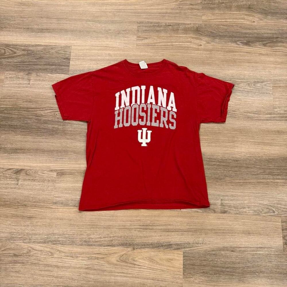 Vintage indiana hoosiers red graphic